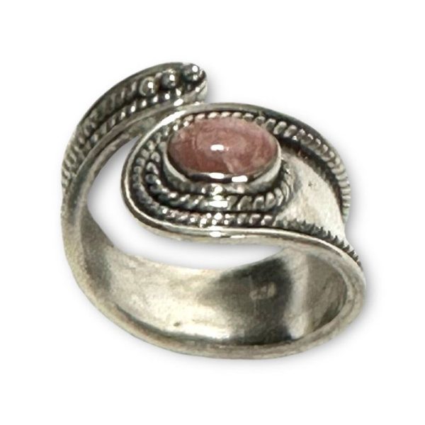 Bague rhodochrosite Argentine A argent 925