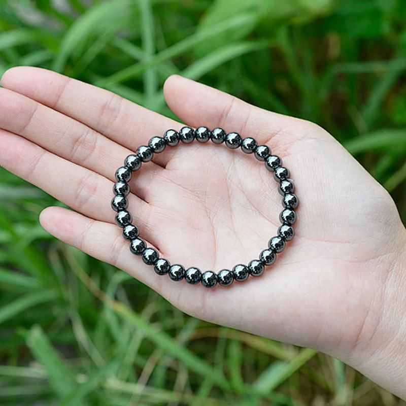 bijou hématite boules de 3-4mm